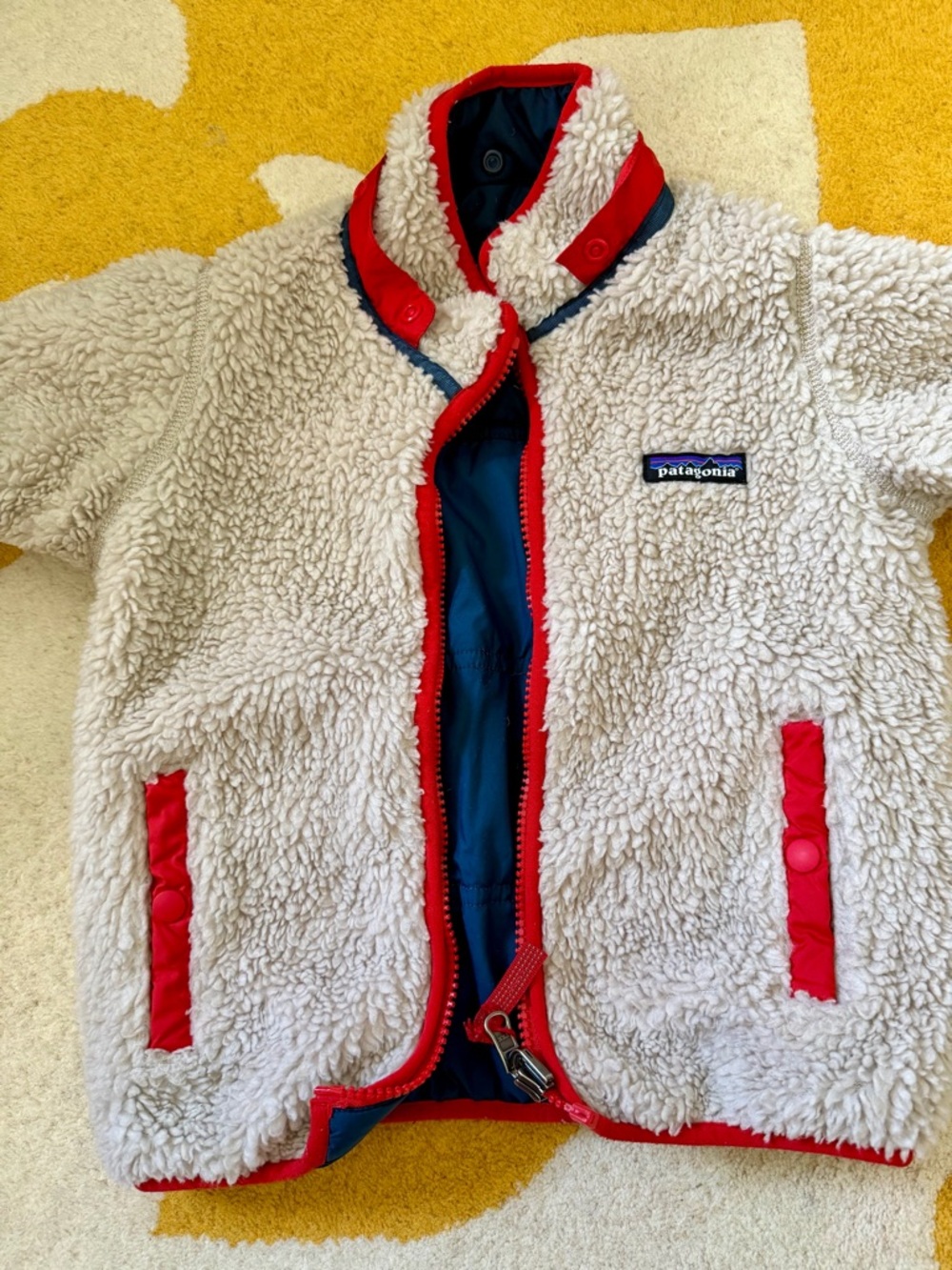 Patagonia Toddler Reversible Sherpa Jacket